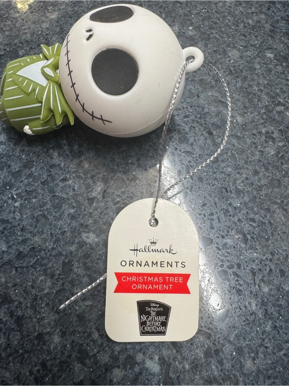 NWT Hallmark Jack Skellington Ornaments in Orange & Green